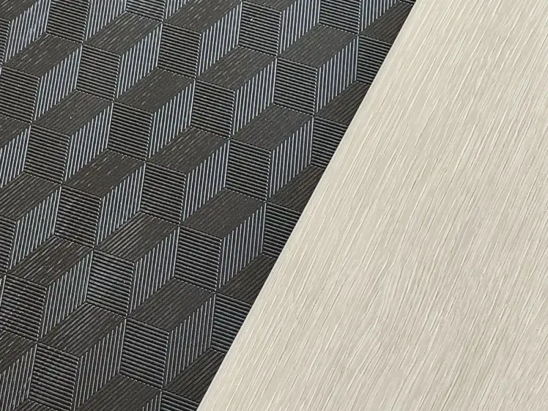 IXPE closed-cell foam underlay under an SPC plank