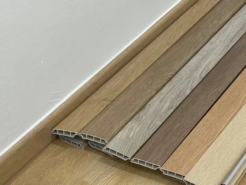 Enoch skirting boards in matching oak finishes